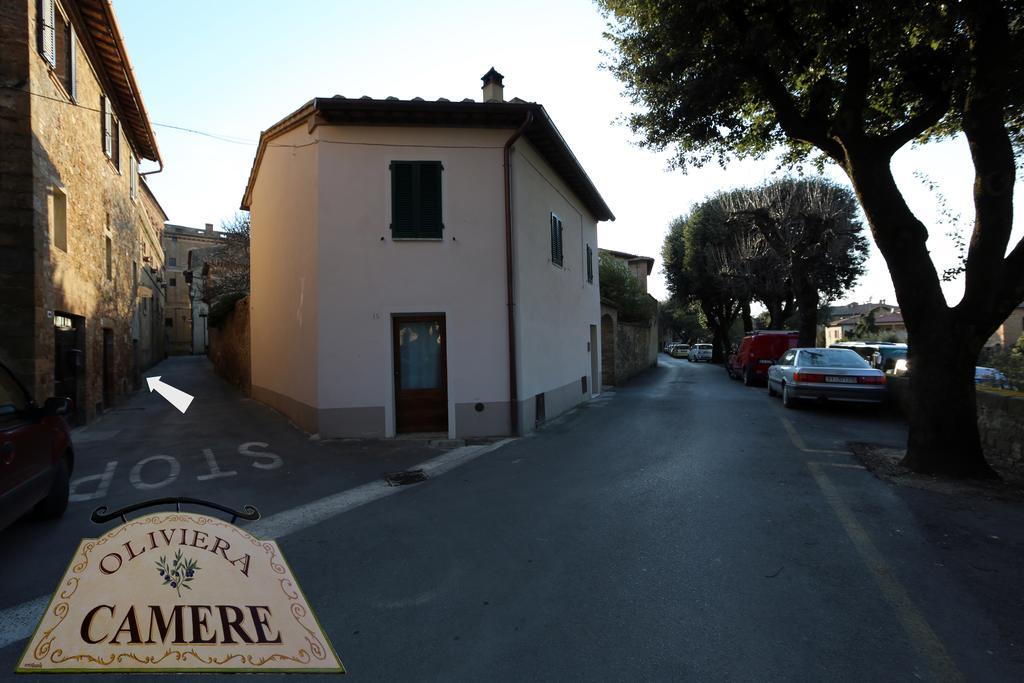 Oliviera Camere Pienza Buitenkant foto